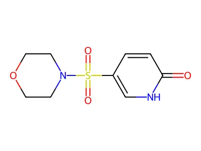 5-(morpholin-4-ylsulfonyl)pyridin-2(1H)-one structure