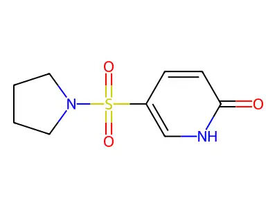 5-(Pyrrolidine-1-sulfonyl)-1,2-dihydropyridin-2-one structure