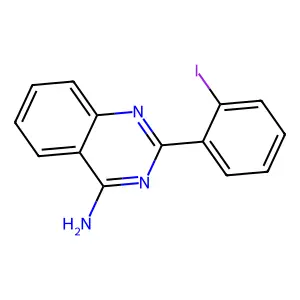 2-(2-Iodophenyl)quinazolin-4-amine structure
