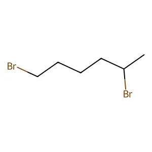 1,5-Dibromohexane structure