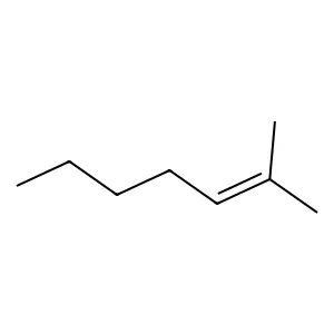 2-Methyl-2-heptene structure