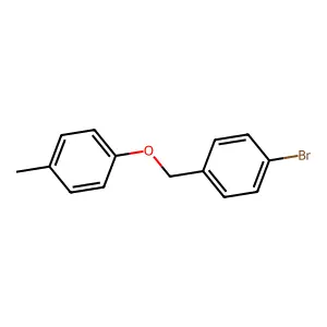 1-Bromo-4-[(4-methylphenoxy)methyl]benzene structure