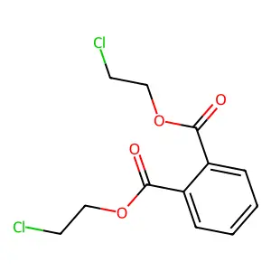 1,2-Benzenedicarboxylic acid, bis(2-chloroethyl) ester structure