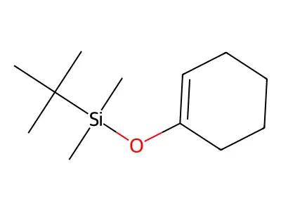 Tert-butyl(cyclohex-1-en-1-yloxy)dimethylsilane structure