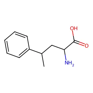 (2S,4S)-2-amino-4-phenyl-pentanoic acid structure