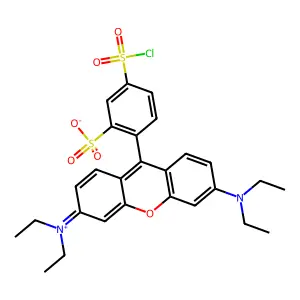 丽丝胺罗丹明B磺酰氯 structure