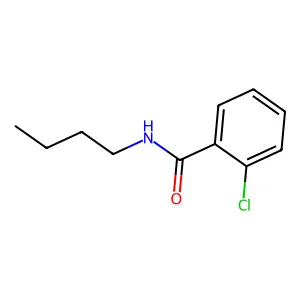 N-butyl-2-chlorobenzamide structure