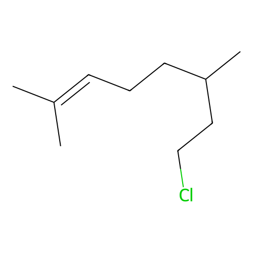 香茅酰氯 structure