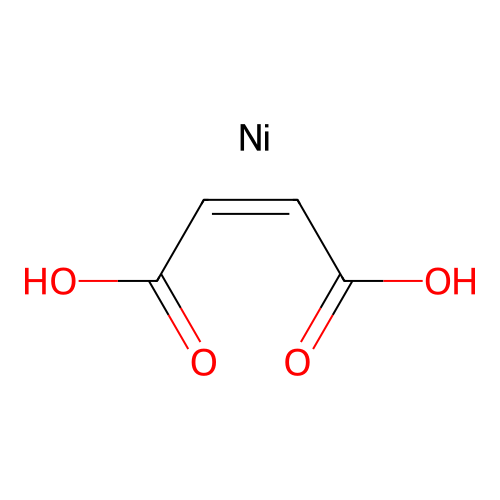 Nickel(II) fumarate structure