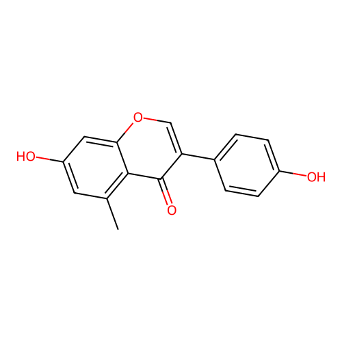 4',7-Dihydroxy-5-methylisoflavone structure