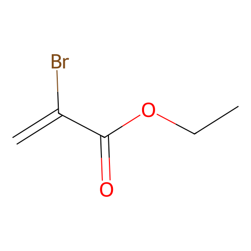 Ethyl 2-bromoacrylate structure