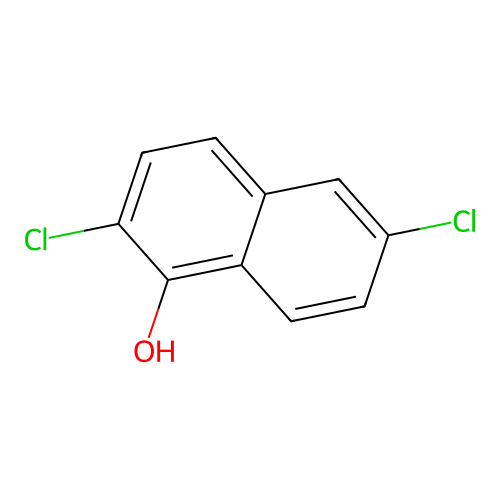1-Naphthalenol, 2,6-dichloro- structure