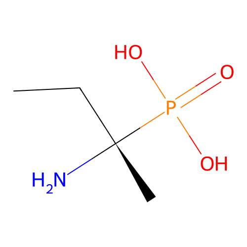 [(2S)-2-aminobutan-2-yl]phosphonic acid structure
