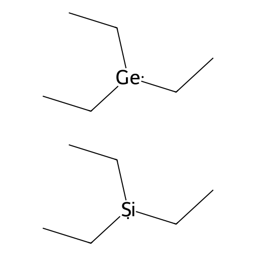 Germane, triethyl(triethylsilyl)- structure
