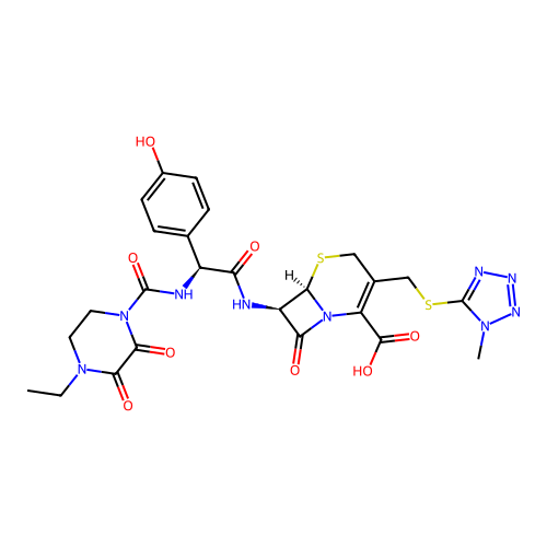 cefoperazone structure