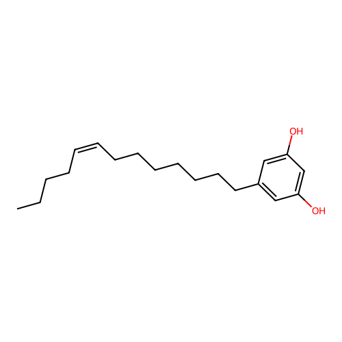 5-((Z)-tridec-8-en-1-yl)resorcinol structure