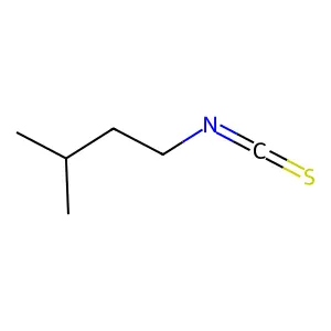 Isoamyl isothiocyanate structure
