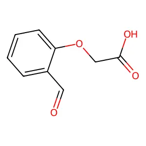 2-(2-甲酰基苯氧基)乙酸 structure