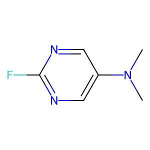 2-fluoro-N,N-dimethylpyrimidin-5-amine structure