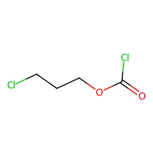 Carbonochloridic acid, 3-chloropropyl ester structure