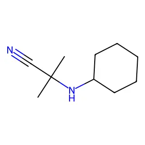 2-环己氨基-2-二甲基乙腈 structure