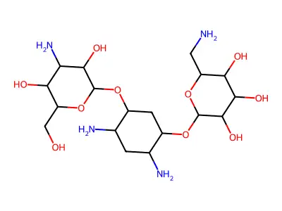 5-Deoxykanamycin structure