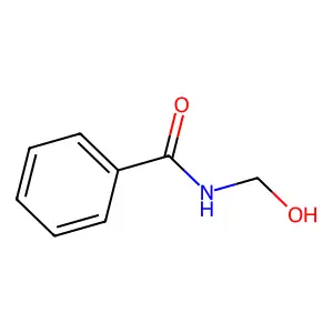N-(羟甲基)苯甲酰胺 structure