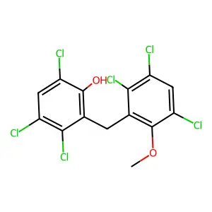 3,4,6-Trichloro-O-cresol structure