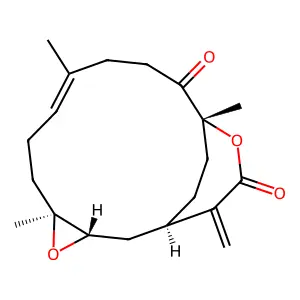 Dehydrosinulariolide structure