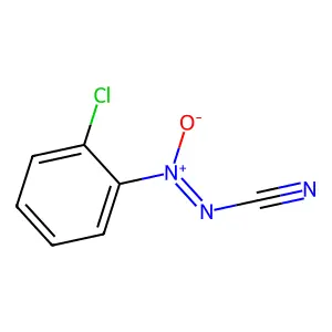 1-Chloro-2-[(Z)-cyano-NNO-azoxy]benzene structure