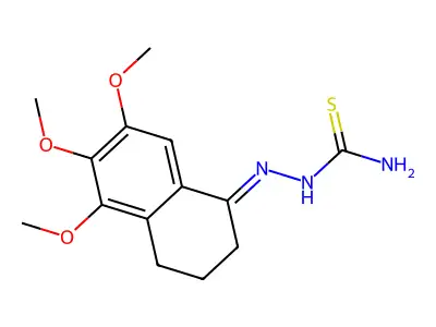 [(E)-(5,6,7-trimethoxy-3,4-dihydro-2H-naphthalen-1-ylidene)a structure