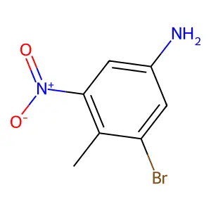 3-Bromo-4-methyl-5-nitroaniline structure
