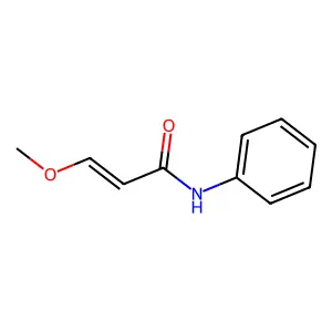 2-Propenamide, 3-methoxy-N-phenyl- structure