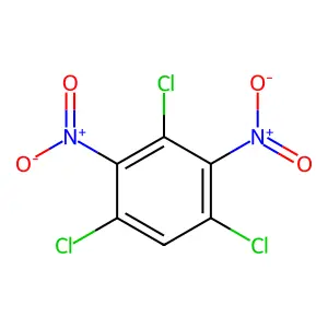 Benzene, 1,3,5-trichloro-2,4-dinitro- structure