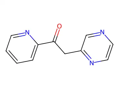 2-Pyrazin-2-yl-1-pyridin-2-ylethanone structure