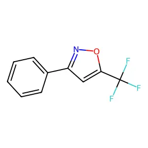 3-Phenyl-5-(trifluoromethyl)isoxazole structure