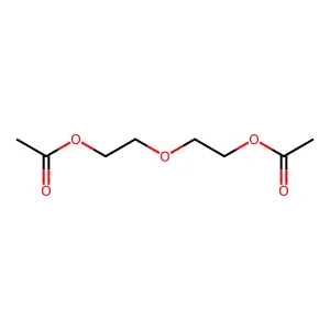 Diethylene glycol, diacetate structure