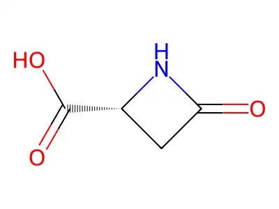 4-Oxoazetidine-2-carboxylic acid structure