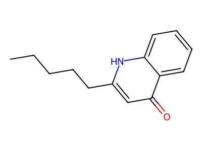 2-Pentyl-1H-quinolin-4-one structure