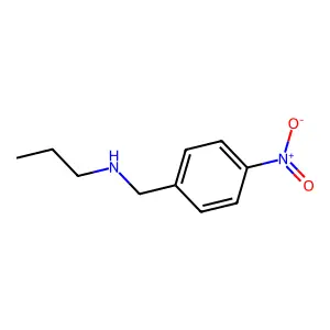 N-4-nitrobenzyl-N-n-propylamine structure