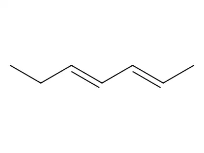 Hepta-2,4-diene structure
