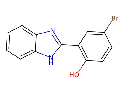 2-(1H-benzo[d]imidazol-2-yl)-4-bromophenol structure