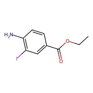 Ethyl 4-amino-3-iodobenzoate structure