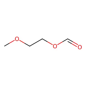 Ethanol, 2-methoxy-, 1-formate structure