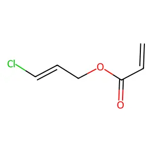 Acrylic acid, 3-chloroallyl ester structure