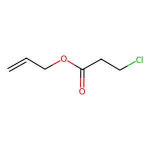 Propanoic acid, 3-chloro, 2-propenyl ester structure