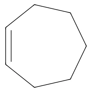 环庚烯 structure