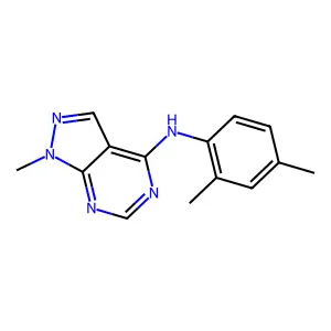 1,3,5-Triazine-2,4-diamine, N,N'-di-2-propenyl-6-(4-(3,3,3-triphenylpropyl)-1-piperazinyl)- structure
