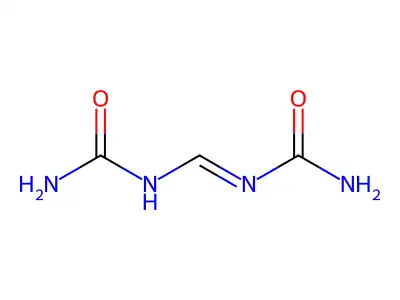 N,N'-二氨基甲酰甲脒 structure