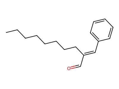 2-Benzylidenedecanal structure